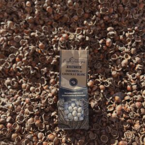 Noisettes enrobées chocolat blanc 150g
