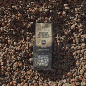 Noisettes enrobées chocolat blanc 300g