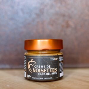 Nouveauté - Crème de noisette caramélisées 65% 200g